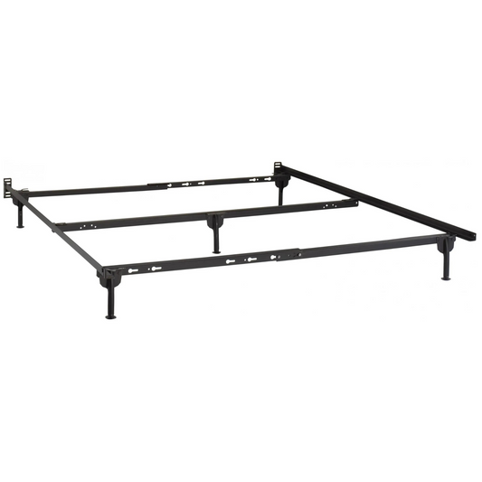 Adjustable Full/Queen/King Bed Frame with Center Support