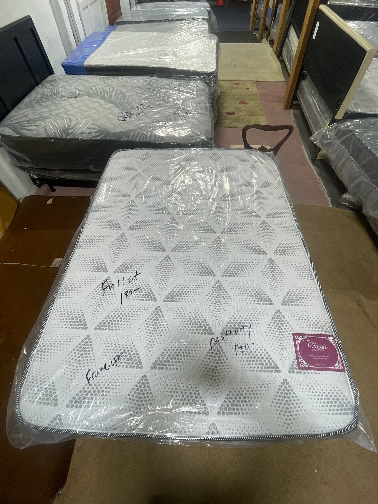 Classic Mattress (Twin, Full, Queen) + Sets with Box Spring
