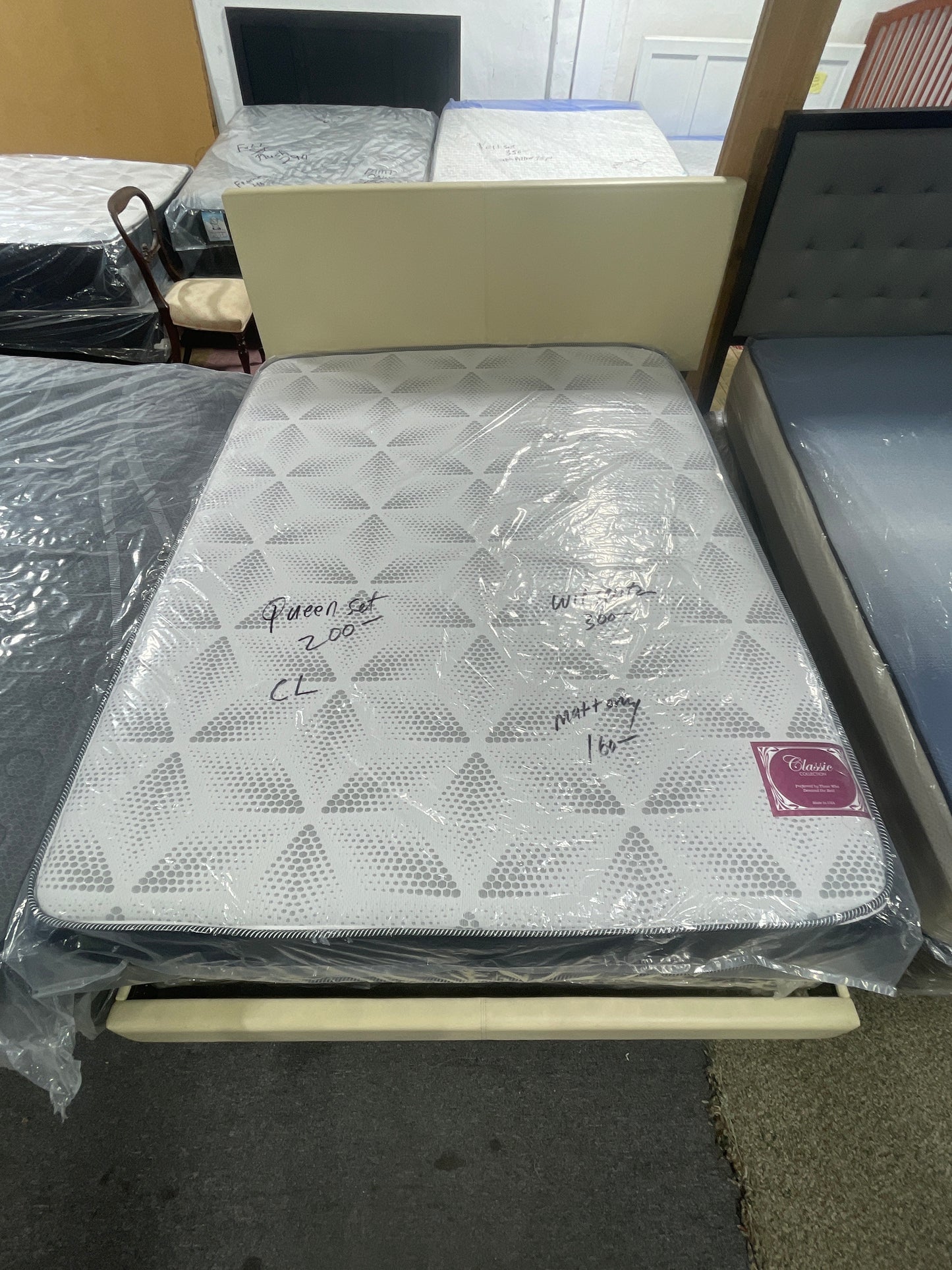 Classic Mattress (Twin, Full, Queen) + Sets with Box Spring