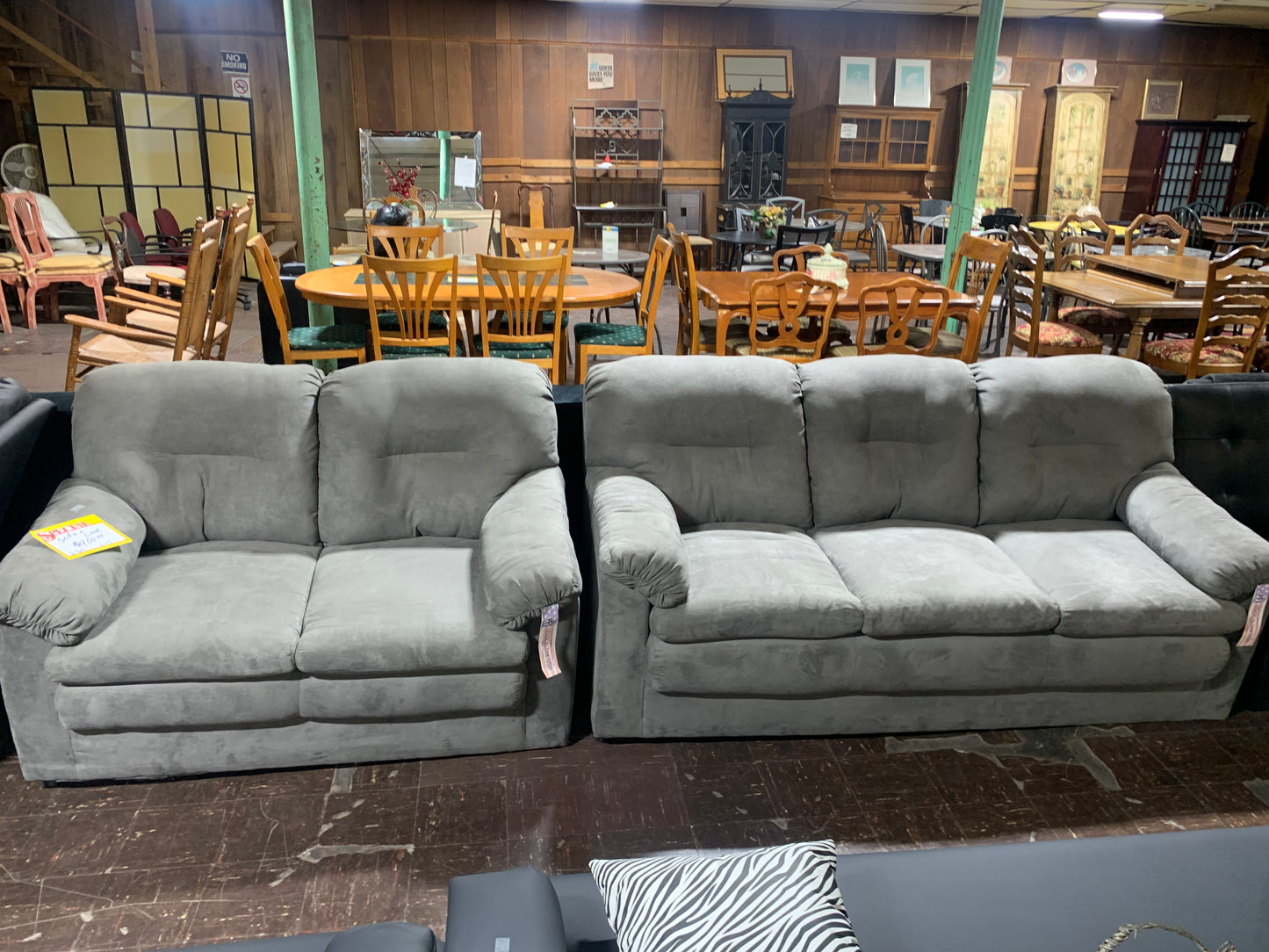 Sofa with Loveseat (3 Colors)