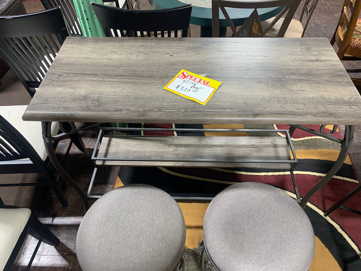 Sprite Bar (+2 Stools)