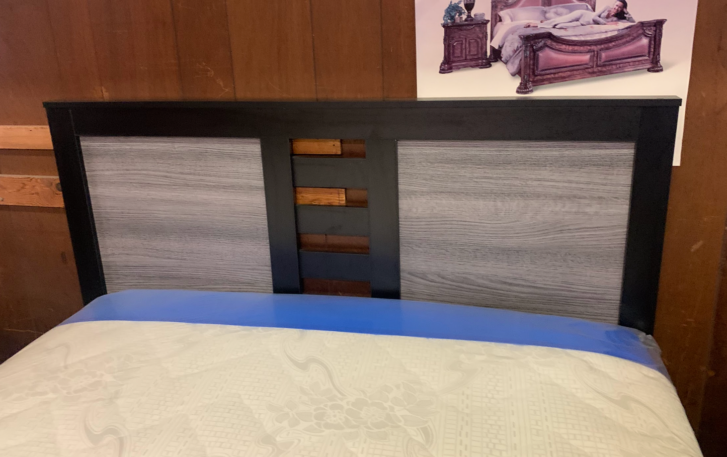 5-Piece Black and Grey Bedroom Set