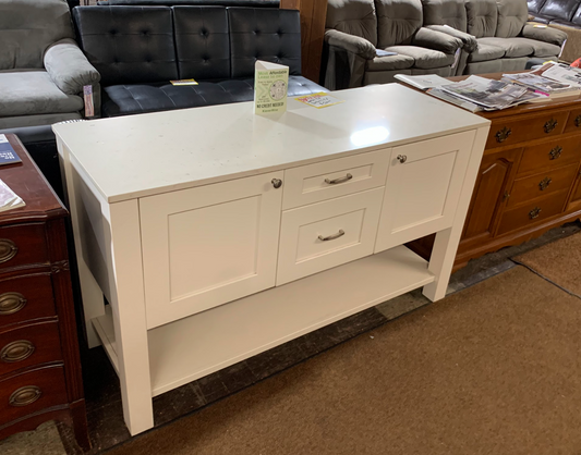 Marble Top Buffet/TV Stand