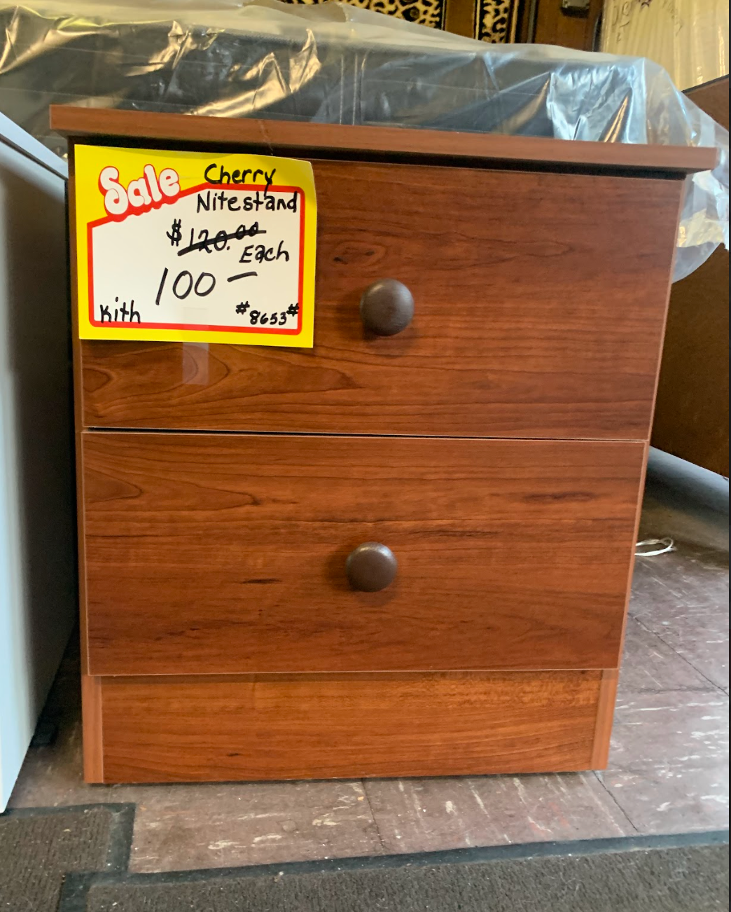 Two-Drawer Nightstand