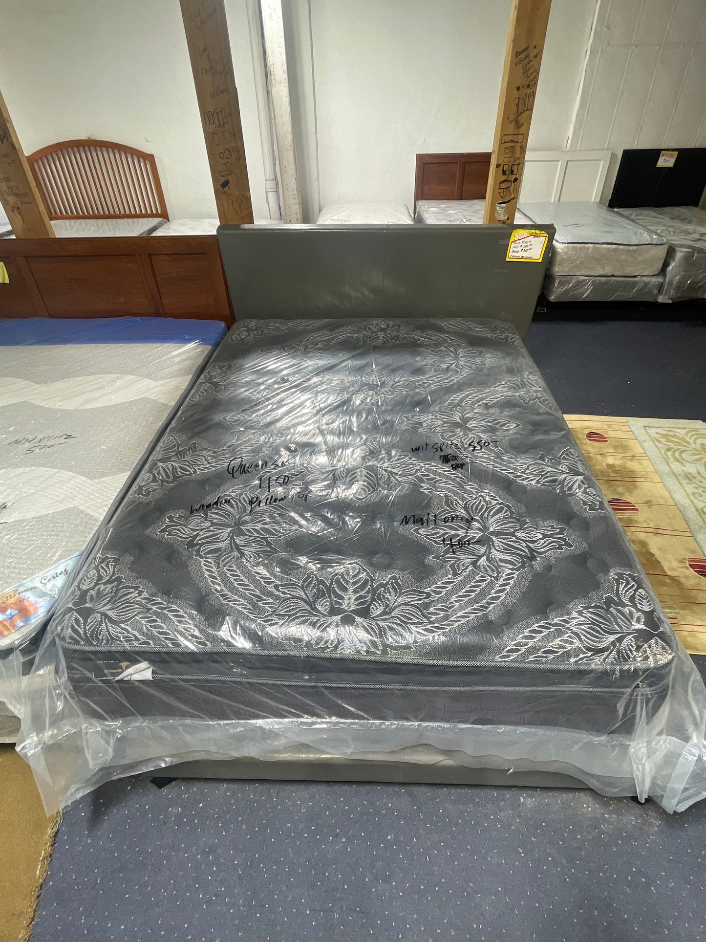 Windsor Pillow Top Mattress (Queen, King) + Sets with Box Springs