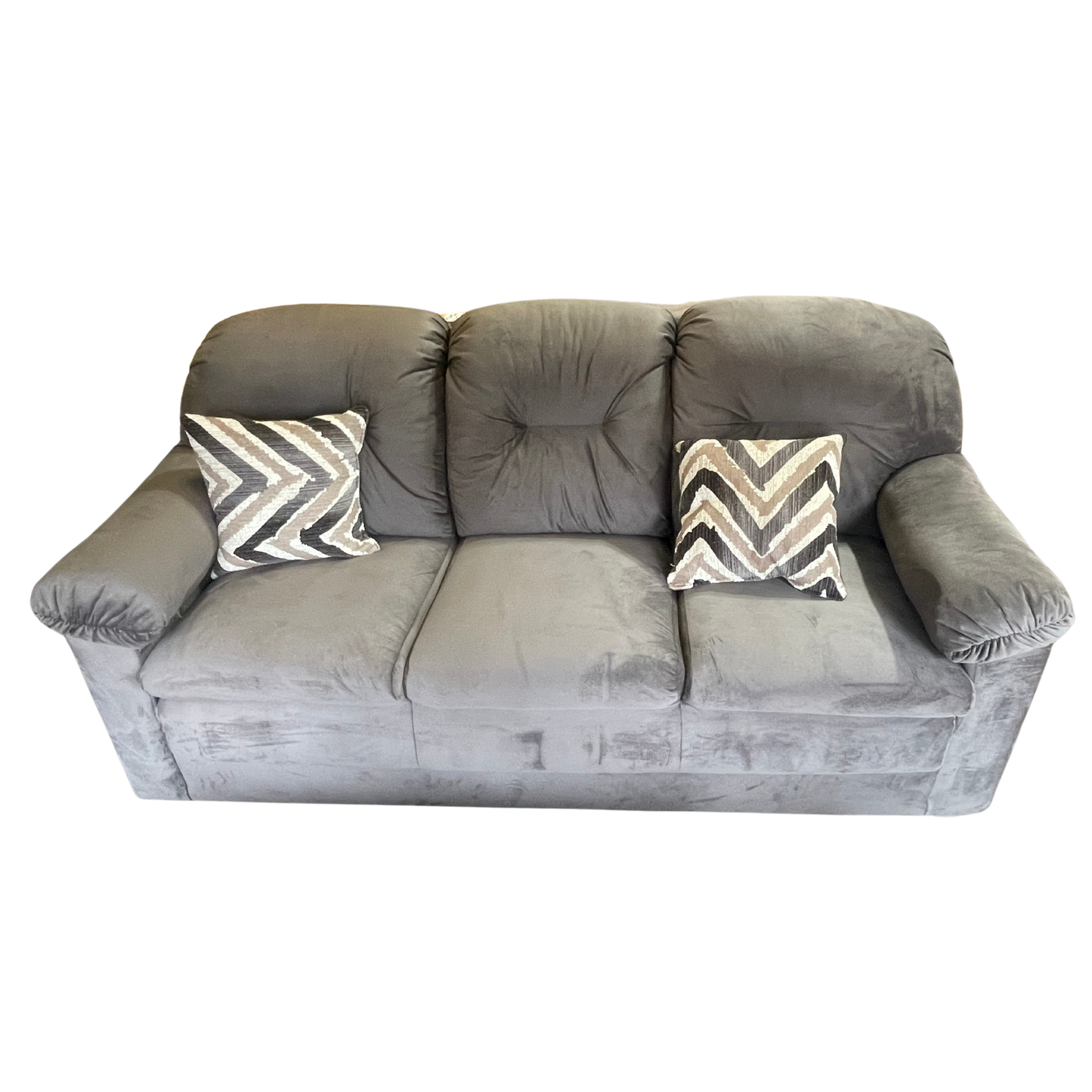 Sofa and Love Seat (Black & Grey)