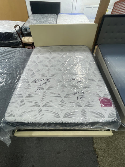Classic Mattress (Twin, Full, Queen) + Sets with Box Spring