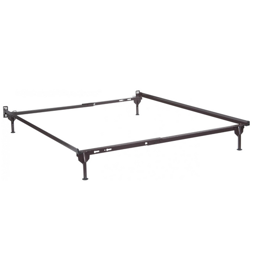 Adjustable Bed Frame w/ Glides - Twin/Full/Queen