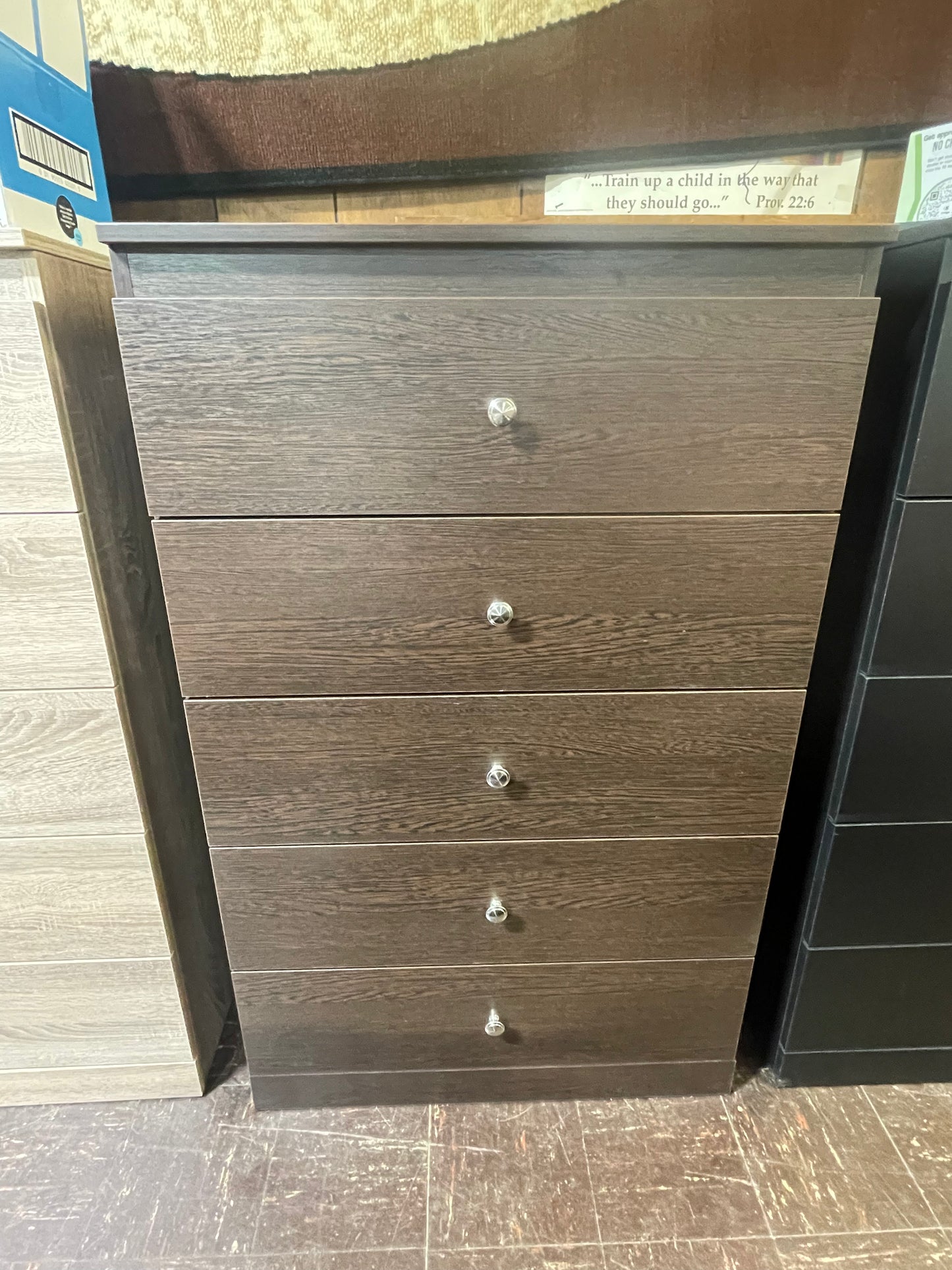 5 Drawer Chest (3 Colors)
